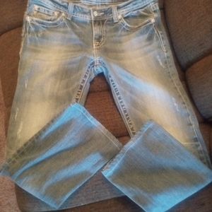 Miss me boot cut jeans size 30 inseam 32